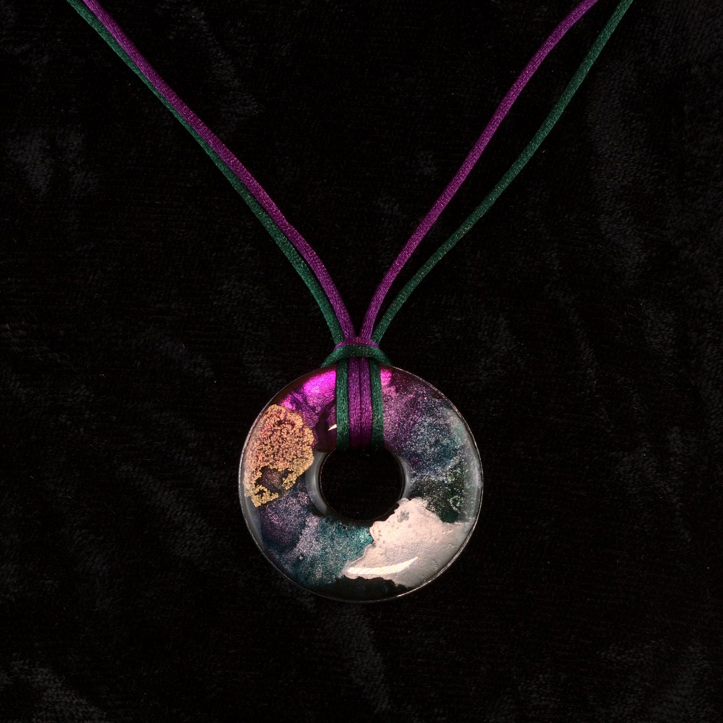 Royal Argent Washer Necklace