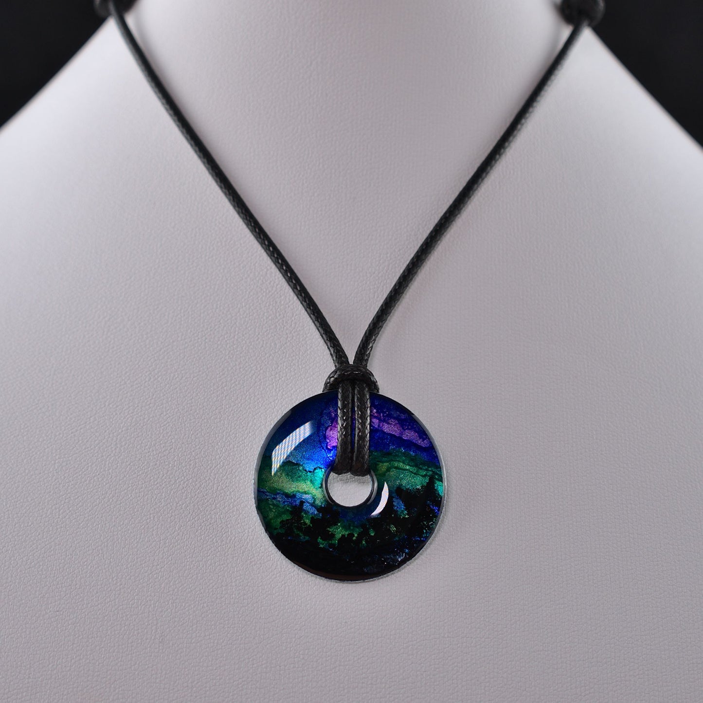 Northern Lights Washer Necklace