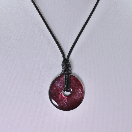 Barren Planet Washer Necklace