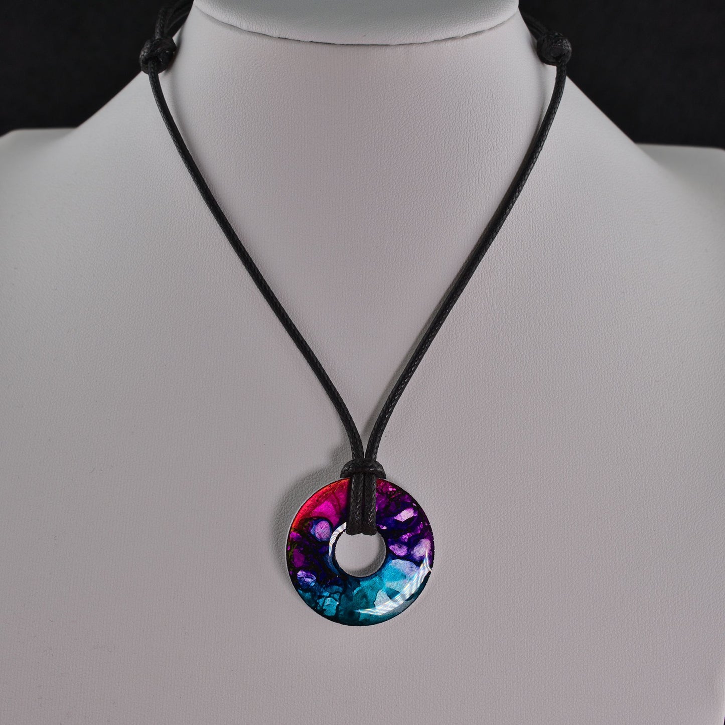 Violet Dream Washer Necklace