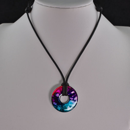 Violet Dream Washer Necklace
