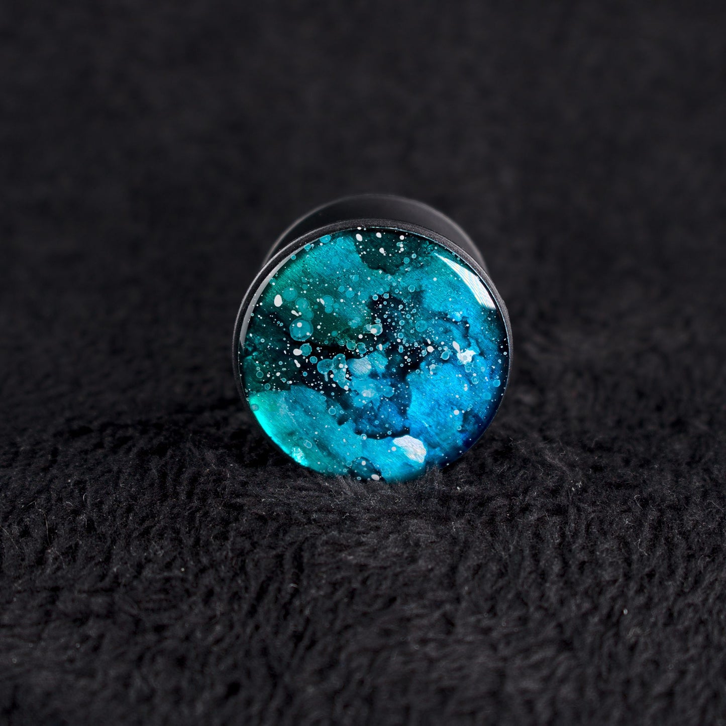 Emerald Nebula Phone Grip or Badge Reel