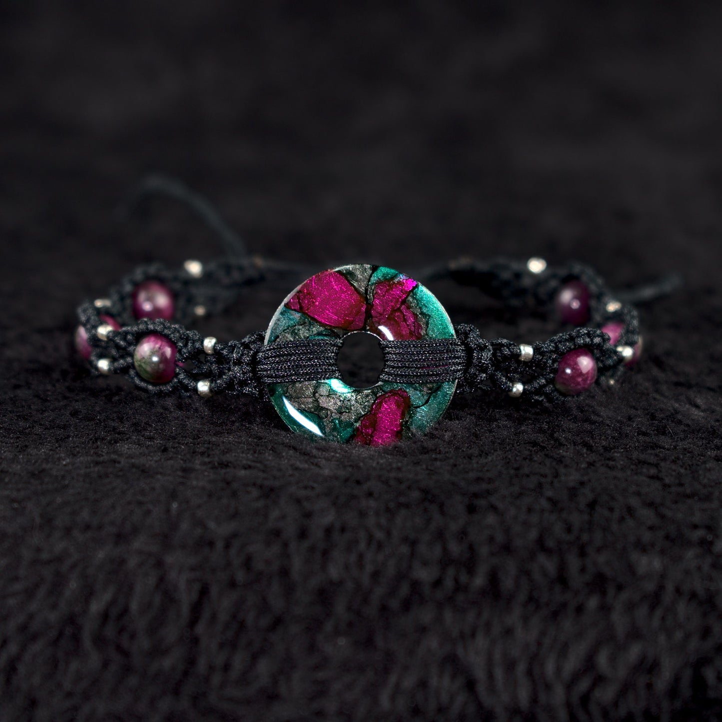 Zoisite Dreams Macramé Bracelet