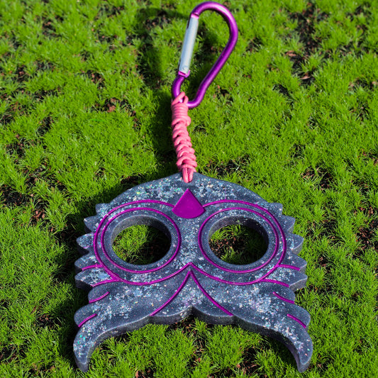 Pointy Owl Keychain