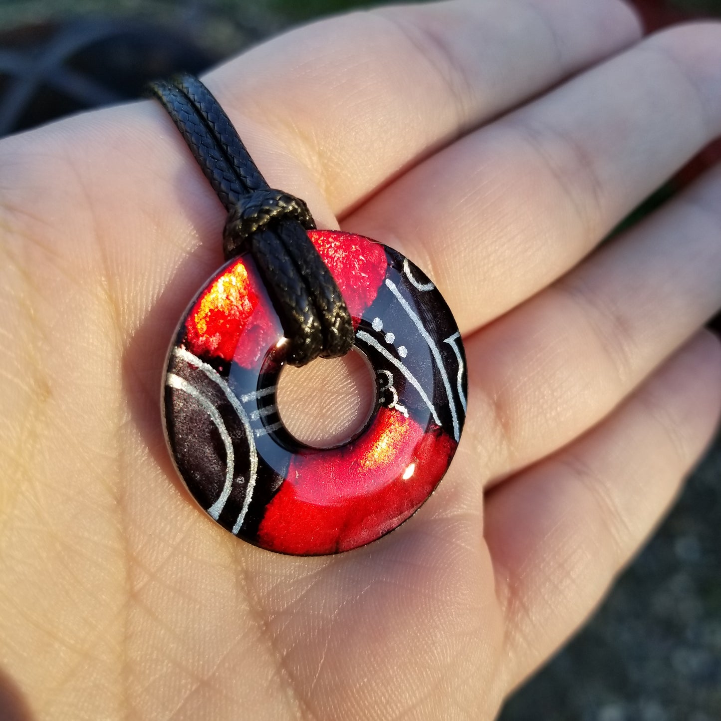 Demon Slayer Washer Necklace