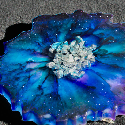 Dark Nebula Resin Coasters Set of 4