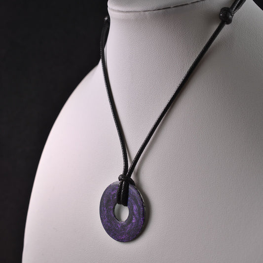 Shifting Skies Washer Necklace