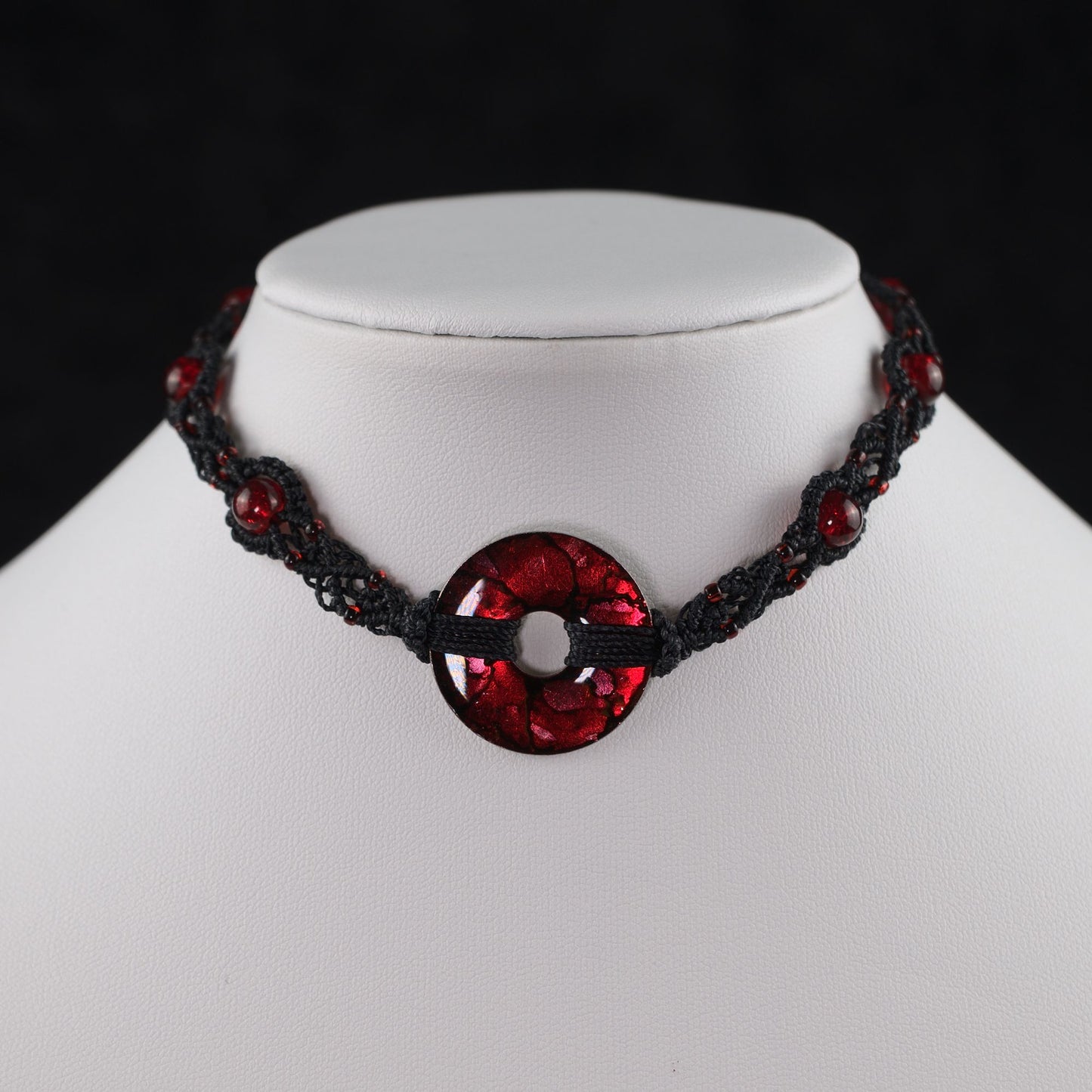 Sanguine Rose Choker